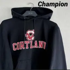 US古着 Champion フードパーカー S