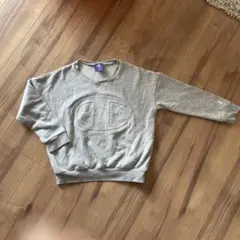 Champion グレー 長袖トレーナー