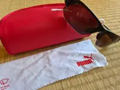 【美品】PUMA サングラス PU0151S 002 BK ケース＆クロス付