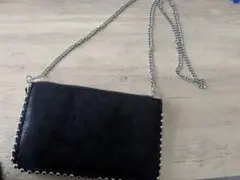 ZARA ショルダーバッグ スタッズクロスバッグ