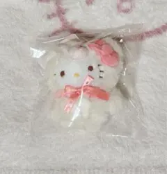 ハローキティ ふわもさドール　マスコットホルダー