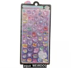 新品！bonbon dropシール　aqua WEIRDOS ＊