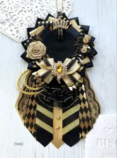 痛ロゼット ロゼット 金 黒 推し活 推し事