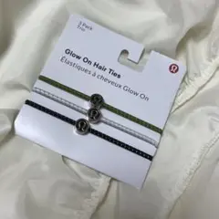 lululemon Glow On Hair Ties 3本セットのサムネイル