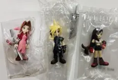 ファイナルファンタジートレーディングアーツミニFFVII キャラ3体 未開封