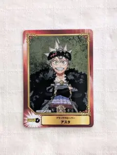 ブラッククローバー　アスタ　アニメイト特典　カード
