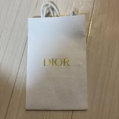 Dior ホワイトショップ袋 小型