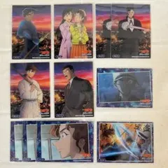 名探偵コナン クリアカード 平次 蘭 和葉 伊織 沖田 中森 紅葉 キッド