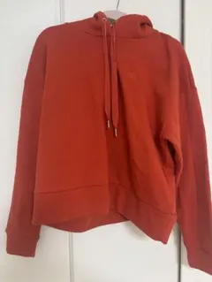 バナナリパブリック オレンジ フード付き パーカー