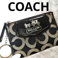 ✨️素敵✨️COACH コインケース キーケース　ブラック黒