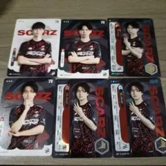 IJLカード SCARZ 6枚セット