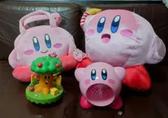 カービィグッズ一式 ぬいぐるみ・扇風機・貯金箱・バッグセット