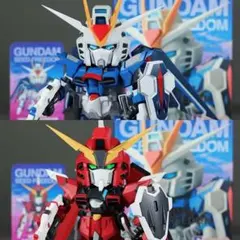 qmsv mini ガンダム ライジングフリーダム　イモータルジャスティス
