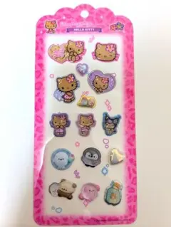 日焼けキティ　ドロップジェリーシール うるちゅるシール　おすそわけセット