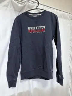 TOMMY JEANS ネイビー クルーネック トレーナー S