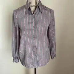 ストライプシャツ　レトロ　ヴィンテージシャツ