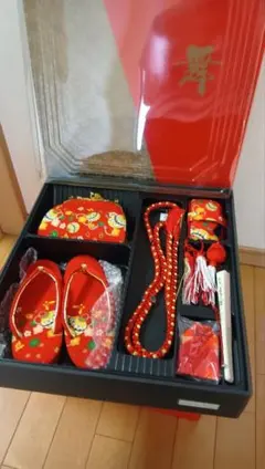 七五三 小物セット 草履 バッグ 帯締め 扇子のサムネイル