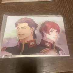 閃光のハサウェイ キルケーの魔女 劇場入場特典 イラストカード ケネス＆レーン