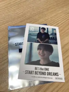 【匿名配送】BE:FIRST MANATO 映画入場特典 フォト風カード マナト