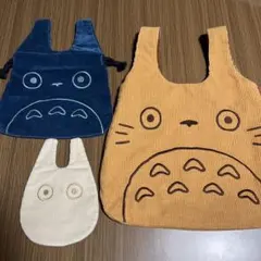 となりのトトロ　バッグ ・巾着・ティッシュ入れ3点セット