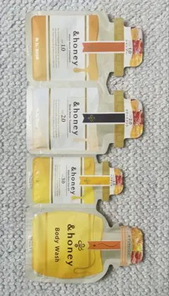 &honey〔＆ハニー〕お試しサンプル シャンプー.トリートメント.オイル