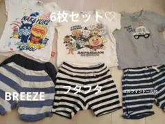 子供用Tシャツ・ショートパンツ6枚セット