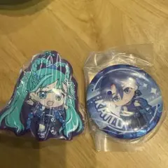 初音ミク & KAITO 缶バッジ・ピンバッジセット