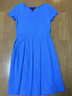 POLO RALPH LAUREN 半袖プリーツワンピース L