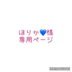 ほりか様専用ページ