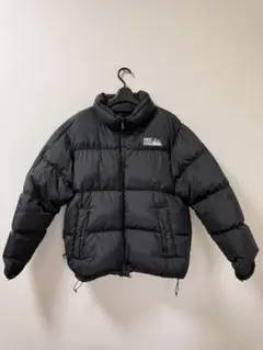 FIRST DOWN ダウンジャケット ブラック S バブルダウン 人気 美品のサムネイル