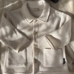 petit main カーディガン 90 アイボリー