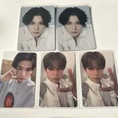 treasure アサヒ トレカ5枚