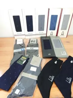 ★dunhill他 ブランド メンズソックス 13点★紳士 靴下 サイズ25cm