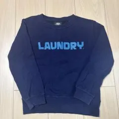LAUNDRY ネイビー トレーナーのサムネイル