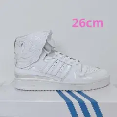 【箱付】アディダス　ハイカット　ジェレミースコット　レターズ 白　黒 adidas Originals（アディダスオリジナルス）の「アディダス