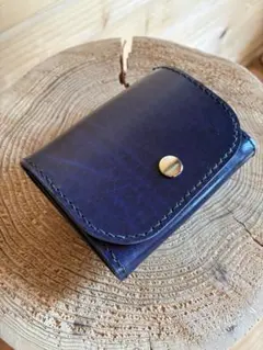 【オーダー受付中】コンパクトウォレット　ルガトショルダー　手縫い　キャンモア