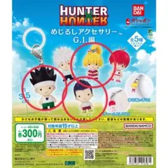 HUNTER×HUNTER めじるしアクセサリー　ゴン・ビスケ・レイザーセット