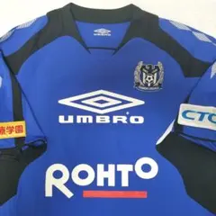 【アンブロ正規品・稀少な練習着・極美品状態‼】ガンバ大阪　プラクティスシャツ