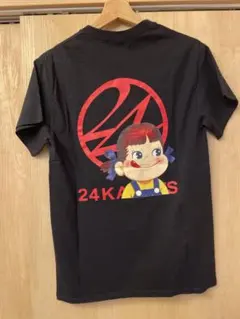 24karats×ミルキーペコちゃん　コラボ　tシャツ milky ママの味