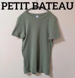PETIT BATEAU プチバトー フランス製 Tシャツ オリーブグリーンのサムネイル