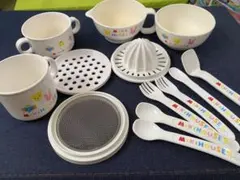 ミキハウス　ベビー　食器　離乳食　調理セット