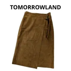 TOMORROWLAND　フェイクスエードスカート