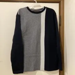 値下げしました！ ikka パネルデザイン トレーナー Mサイズ