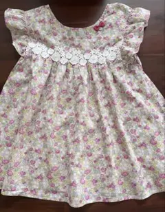 メゾピアノ サンリオコラボ キティ リバティ チュニック 130 女の子