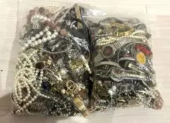イミテーションアクセサリー大容量まとめ売り 約6kg