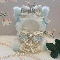 b.59 ぬい服 12cm ちびぐるみ 着ぐるみ おすわり 悪魔の狼 セット
