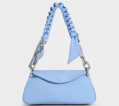 Charles & Keith ショルダー バッグライトブルー