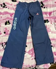 ✼ ADIDAS ネイビー ストレートレッグパンツ 140CM ✼