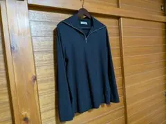 JIL SANDER ハーフジップ セーラーカラー タートルネック ブラックのサムネイル