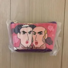 【クレヨンしんちゃん】 マカオとジョマ 三角ミニポーチ 　おまけシール付き